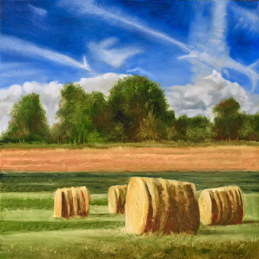 tonalist landscape oil painting